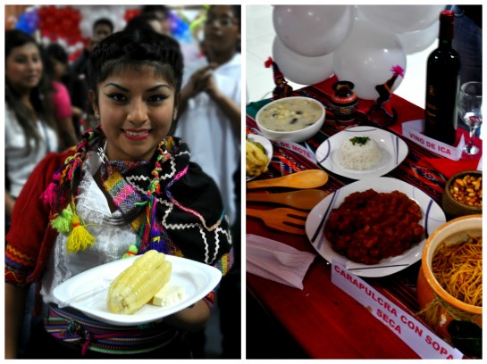 Typical Peruvian food 